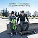 isinwheel V4 Electric Skateboard with Remote, 250W Peak Power, 9 MPH Top Speed, 4.4 Miles Max Range, 110 Lbs Max Load, Skateboard for Kids with Ambient Light