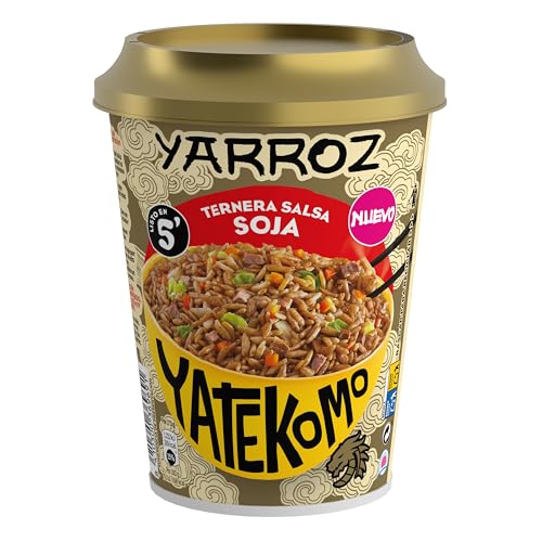 Yatekomo · Yarroz Ternera Salsa Soja, 84 gramos (Paquete de 1)