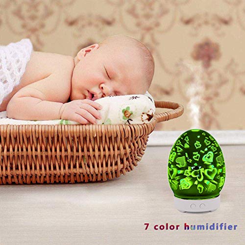 Aromaterapia Humidificador Difusor Eléctrico Ultrasonico miniatura 4