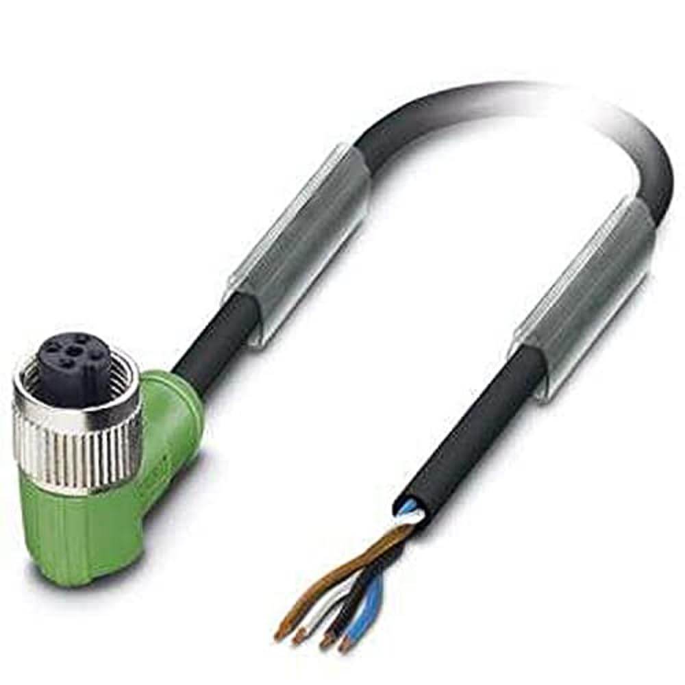 Phoenix SAC - Cable -4p-5,0-pvc/m12fr, Black