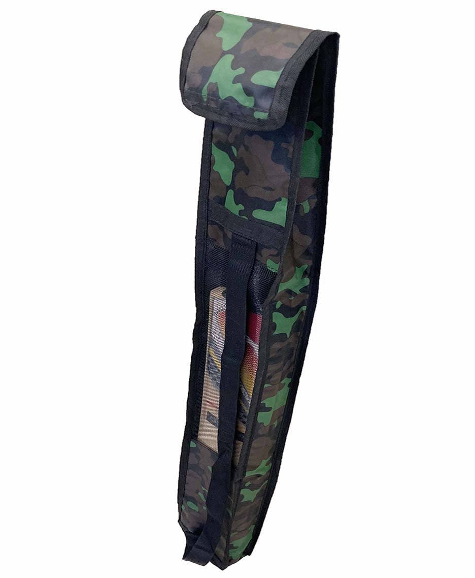 KE Camo Army Green Cricket Bat Cover, Boxed Design as Full Length for All Cricket bat Sizes 3