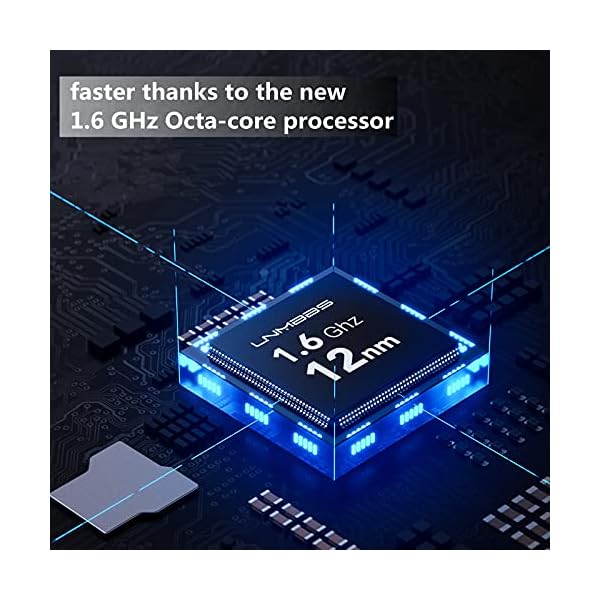 Tablet 10.1 inch - LNMBBS Octa-Core, Android10 Tablet, 4GBRAM,64GBROM, Google GMS Certified, 1.6GHz Processor, 128GB Expandable, Wi-Fi, Bluetooth, GPS, Metal Body - Gray