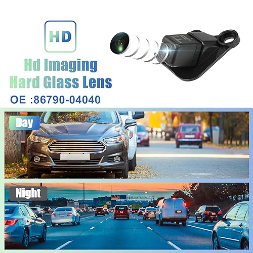 Image of uxcell Rear View Back Up Camera Rear Park Assist Reverse Camera for Toyota Tacoma 2017-2023