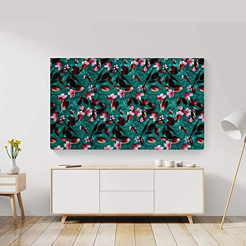 Image of Glassiano Marigold Dustproof Printed 55 inch LED TV Cover Screen Protector Compatible for All Models, Print 11