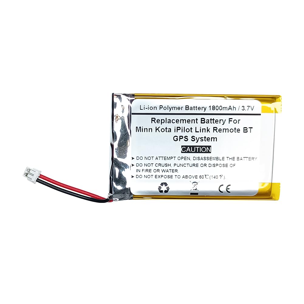 3.7V 1800mAh Replacement Battery for Min n KOT a iPilot Link Remote BT GPS System, APP00176