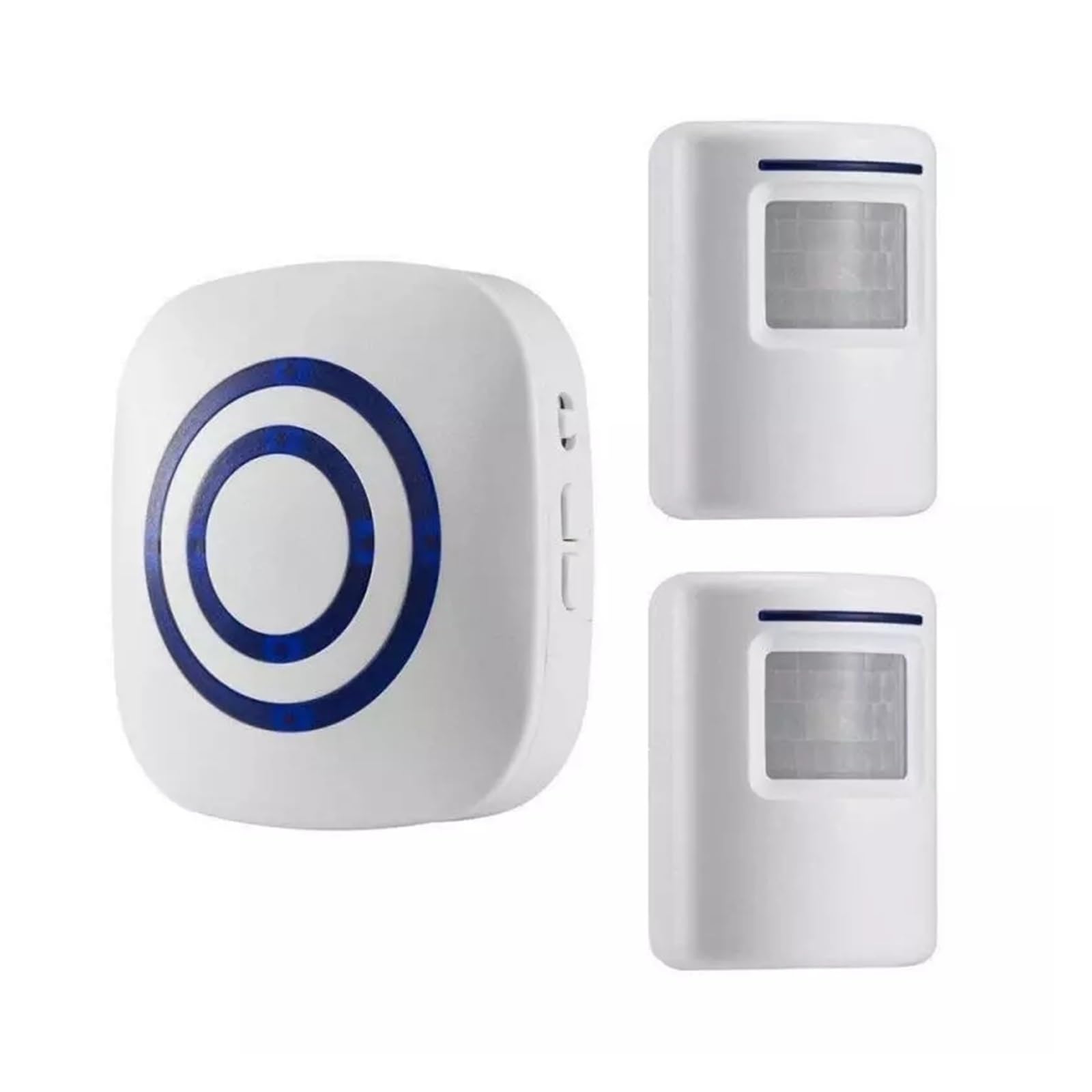 Alarme de capteur de mouvement, alerte d'allée sans fil, système de sécurité domestique, sonnette intelligente à Induction du corps humain, capteur et carillon récepteur(2 sensor 1 receiver,U/S)