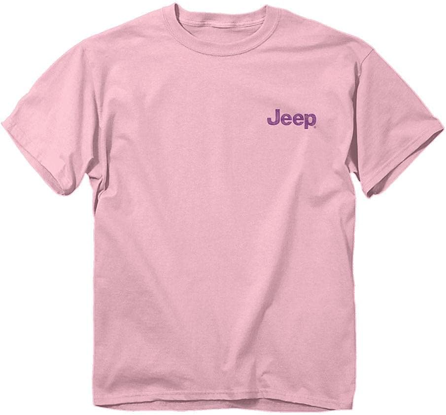 Jeep Wrangler Pink Tie Dye T-Shirt
