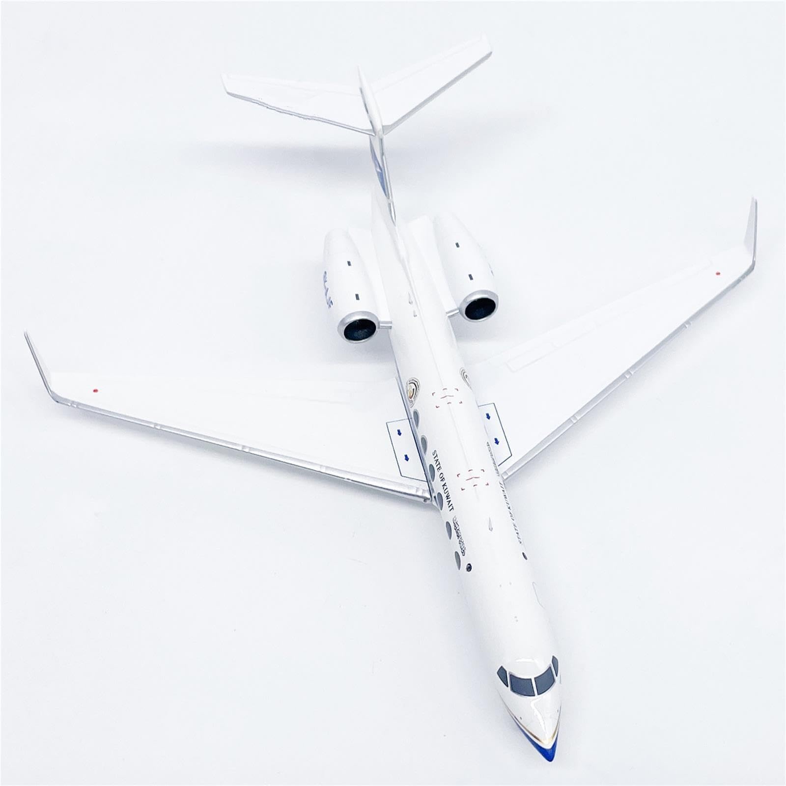 aerei a reazione Figurina in lega per aerei Kuwait Gulfstream GV 1:200 regali per piloti