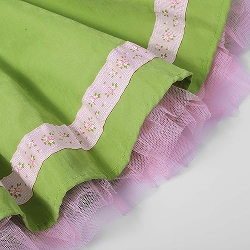 Disfraz Infantil Oktoberfest Dirndl Roja miniatura 4