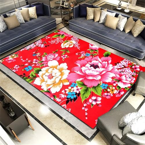 Tapis de salon moderne facile à nettoyer pour illuminer une pièce sombre - 2