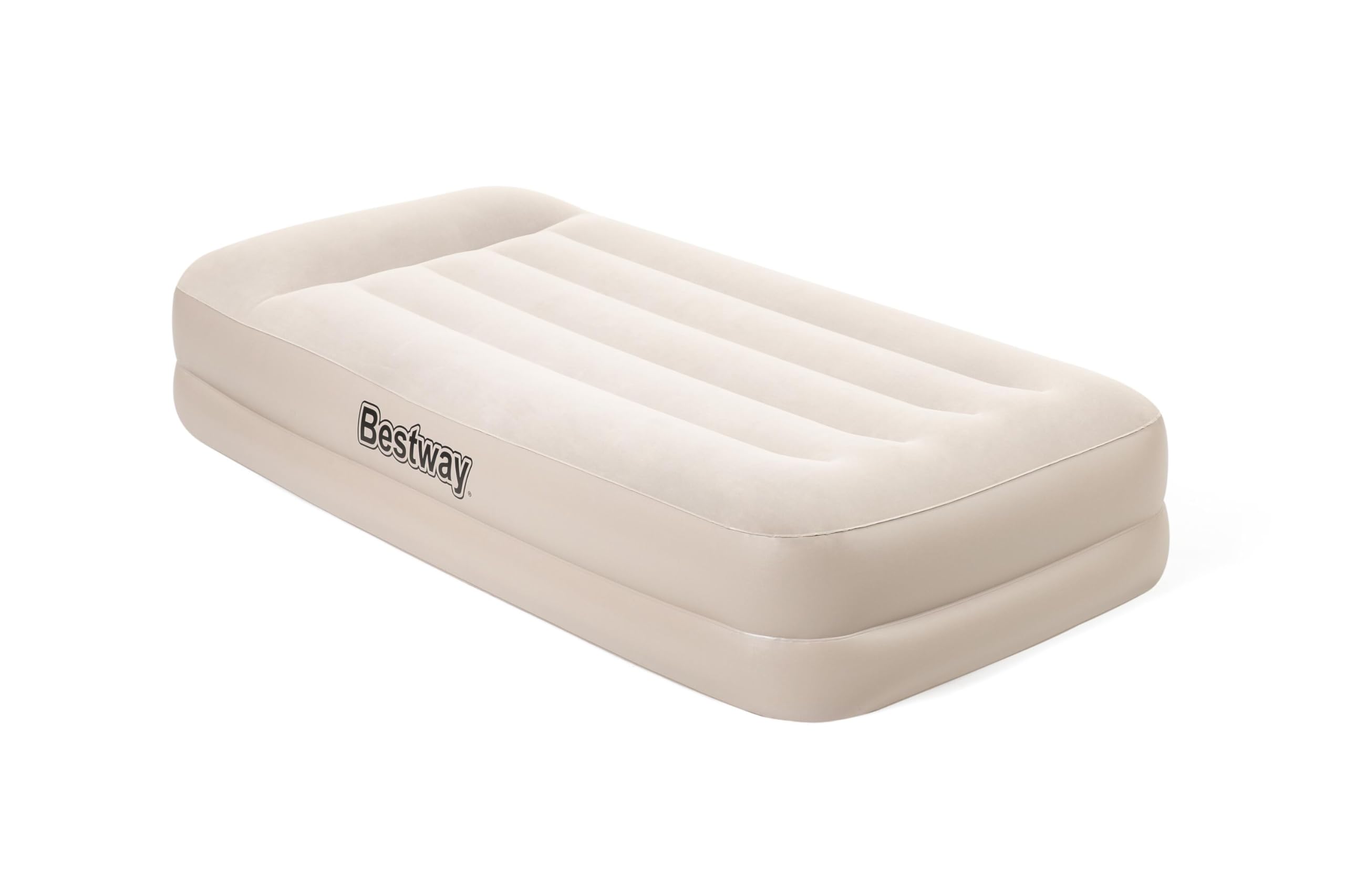 Bestway Tritech™ Meltemia - Colchón Hinchable Individual (191 x 97 x 42 cm, con Bomba eléctrica integrada), Color Beige