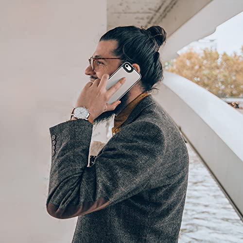 Image of Spigen Cyrill Leather Brick | iPhone SE /8 /7 Case | Beige iPhone SE /8 /7 Back Cover | Faux Leather+TPU+PC - Taupe