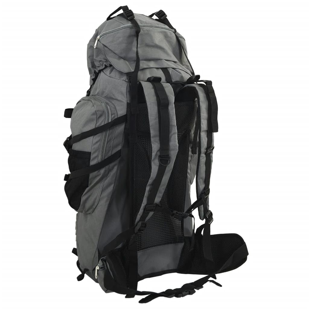 Gecheer Zaino da Trekking 60 L, con Schienale Traspirante, Cinghia in Vita Regolabile, Spallacci Imbottiti, Telaio in Ferro, Tessuto Oxford 900D, per Escursionismo, Campeggio e Arrampicata
