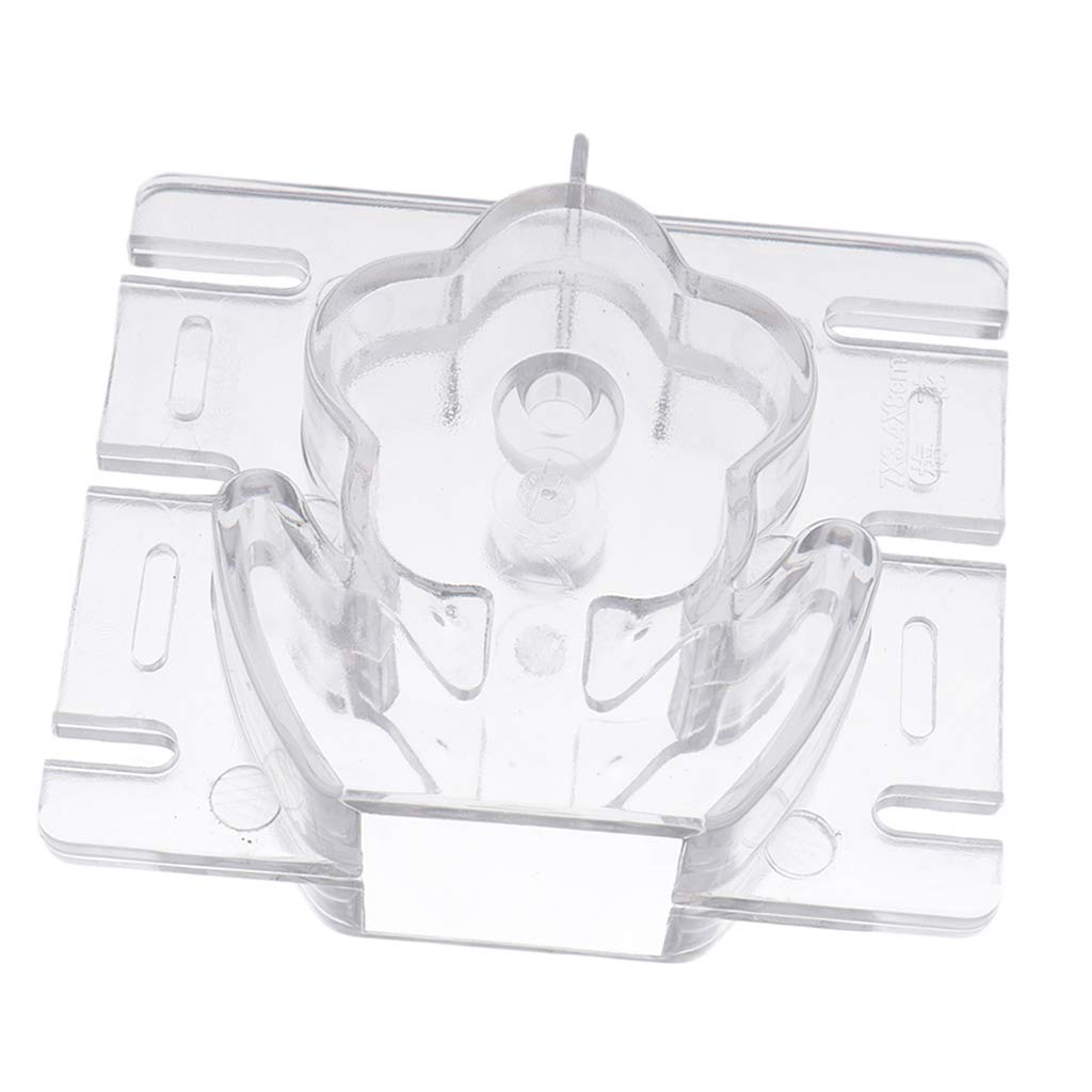 5 zestawów plastikowych form do świec w kształcie kwiatów, do samodzielnego wykonania świec, rzemiosła, 7 x 3,4 x 8 cm