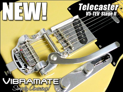 BIGSBY B5とV5-TEV-2-SC-KIT／ビグスビー／テレキャスター Amazon.com: Vibramate V5-TEV Telecaster Adaptor Mounting Kit, For