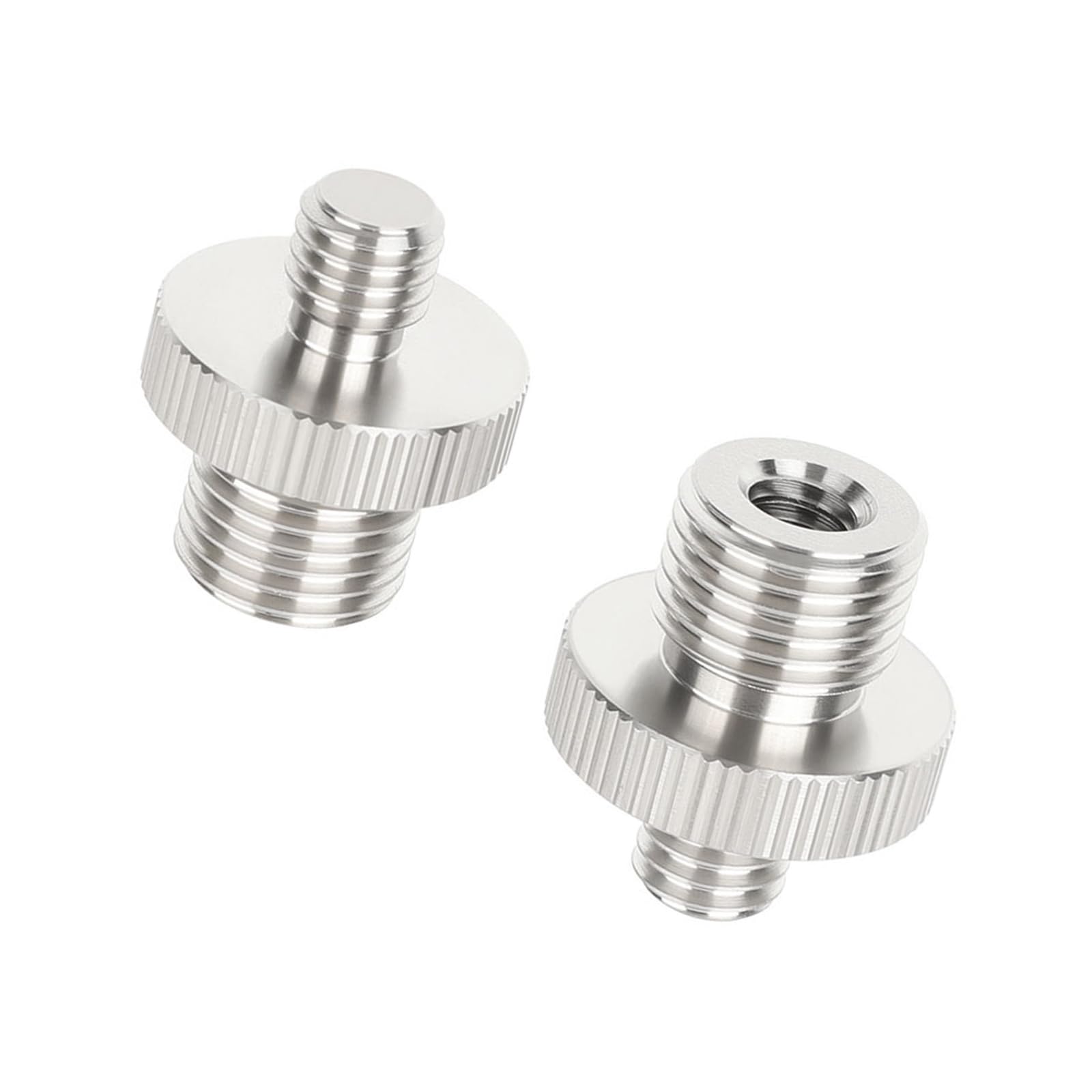 Tornillo de acero inoxidable resistente con roscas macho 1/2-20 y hembra 1/4-20 7