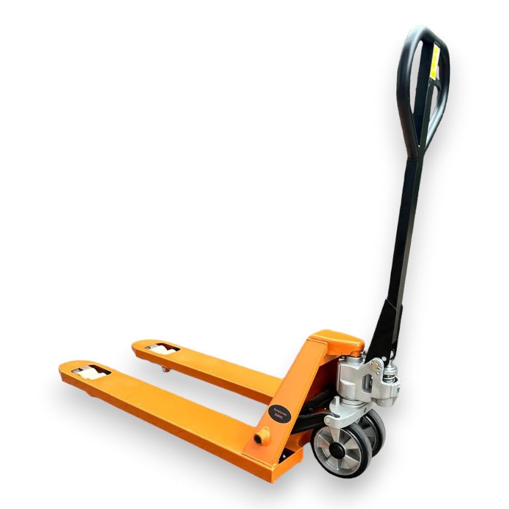 Transpallet manuale per trasporto pedane bancali portata 2500 kg