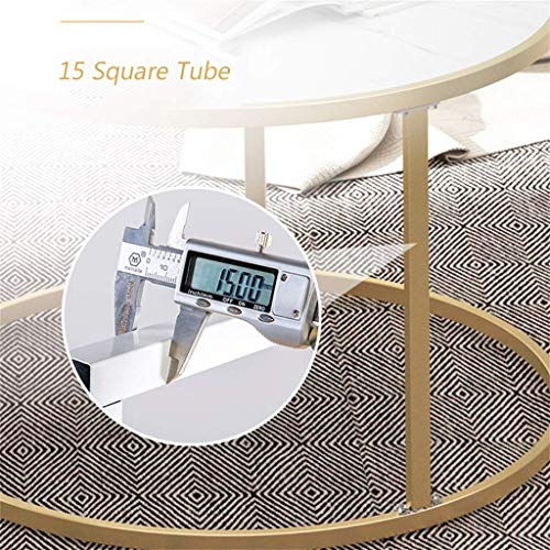 Table d'extrémité emboîtable pour optimiser un petit salon encombré avec élégance