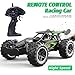 AERFGDE Remote Control Car, 2.4GHz High Speed RC Car with LED Lights and Rechargeable,4WD Off-Road Monster Truck, Fun Toy Vehicle Christmas and Birthday Gifts for Adults (Blue Color)