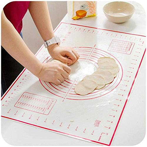SJT® 1X(1pcs 40 x 60cm Silicone Pan Rolling Dough Pastry Pan Pad Dough kneading U8J4