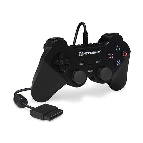 Miniatura 5 de Hyperkin “Brave Warrior" Premium Controller for PS2 (Black)