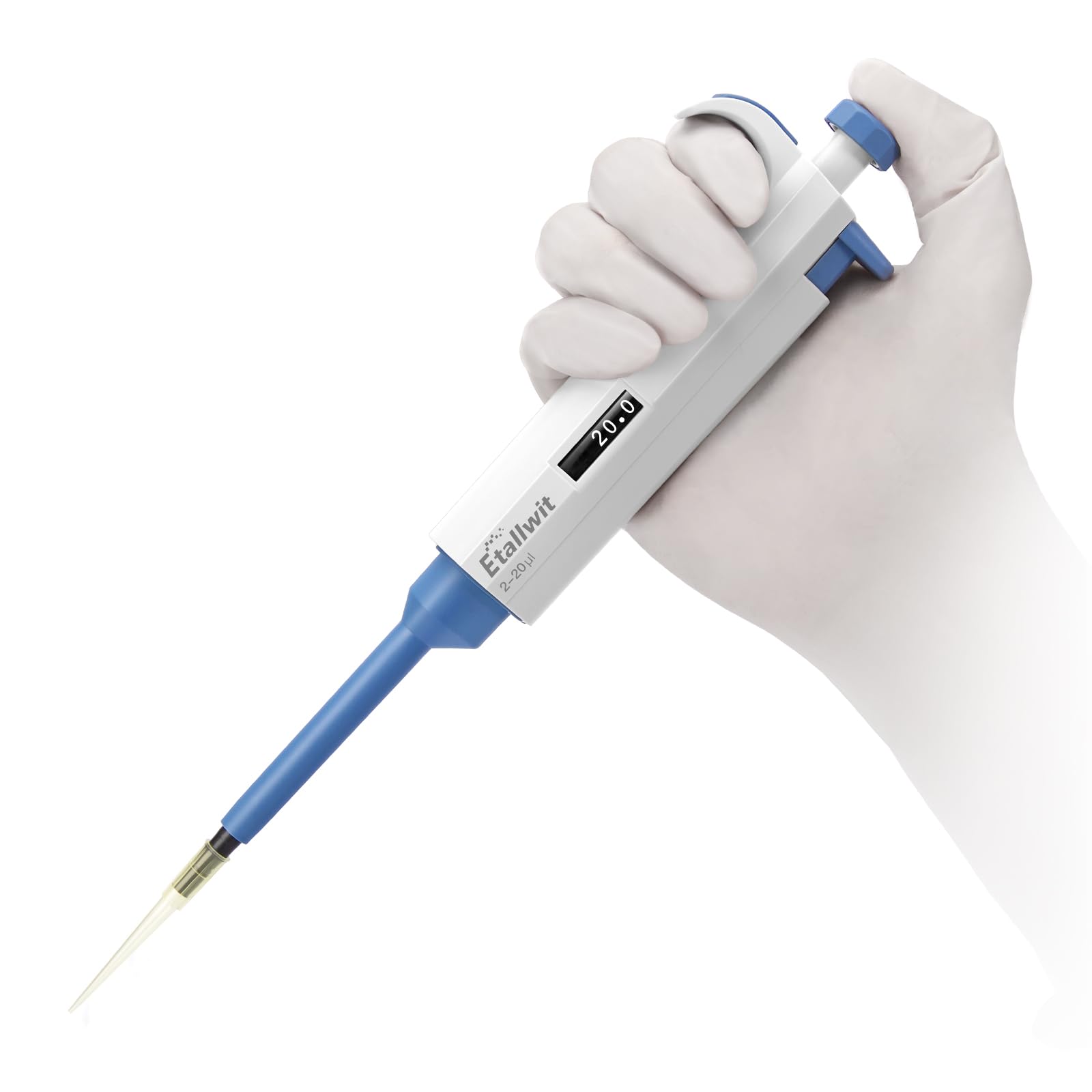Lab Pipette Adjustable Micropipette - 100-1000μl With Calibration ...
