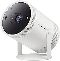 Samsung The Freestyle Projetor Smart Portátil, 30 a 100 polegadas, Plataforma Tizen, Som 360º, Gaming Hub, Bluetooth Branco