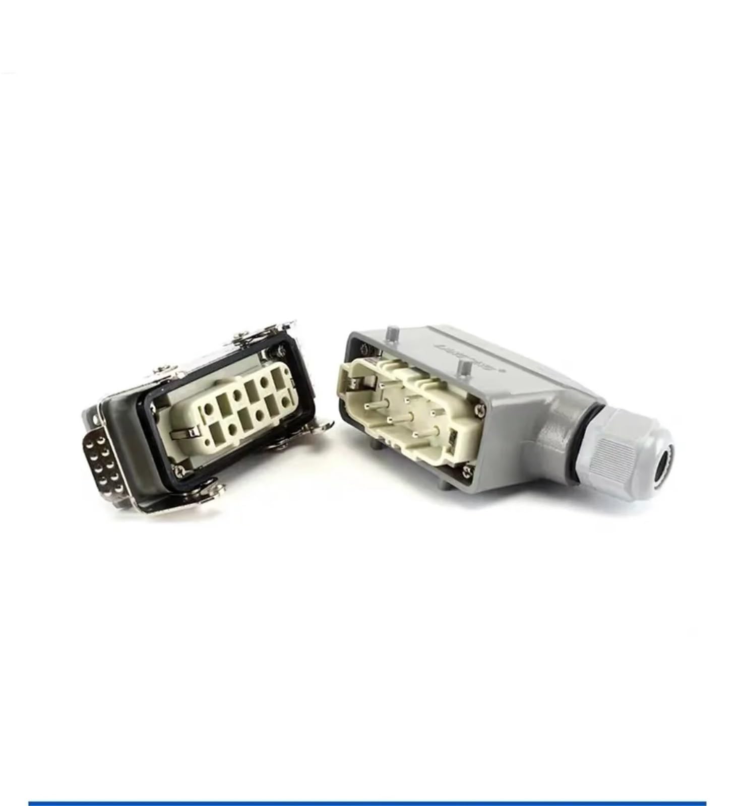 Connecteur rectangulaire robuste HDC-HSB, coureur chaud, 4/6/12 broches, Aviation 35A, courant élevé, 1 pièce(5)