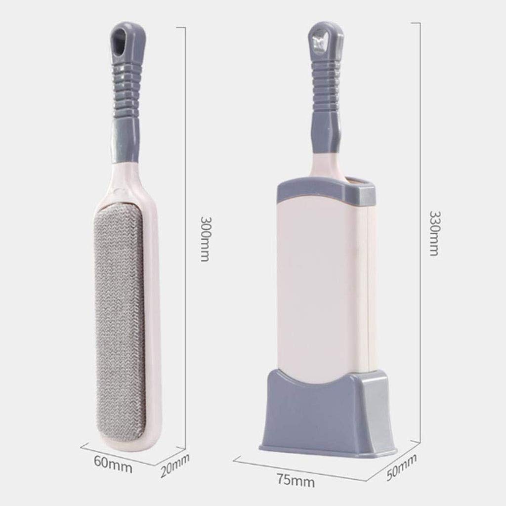 Quitapelusas de Ropa, Cepillo quitapelusas electrostático de Doble Cara con Rodillo, Cepillo Grande para Quitar el Polvo, Elimina el Pelo Manchado