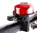 LYCAON Bell 8 Colors Mini Aluminum Alloy Bike Ring Loud Crisp Clear Sound Horn Bike Accessories for Scooter, Cruiser Ebike, Tricycle, Mountain Road Bike, MTB BMX Electric Bike, Red