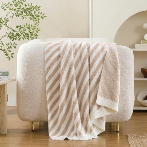 Image of Snuggle Sac Ultra Soft Throw Blanket, Beige, 50 inchx60 inch