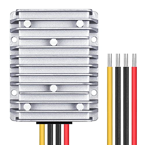 Image of DC 24V to 13.8V 40A 552W Converter Voltage Regulator, Waterproof DC Voltage Reducer Buck Transformer Power Supply for Golf Cart
