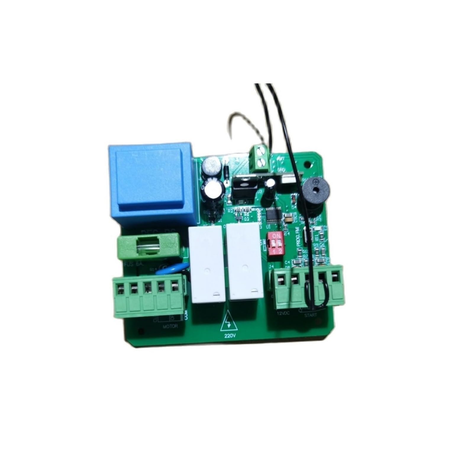 Carte électronique pour ouvre-portail Vitesse à distance de moteur du contrôle 433mhz OR de volet roulant réglable Pour usines et écoles(PCB 2 remote)