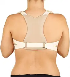 Corretor Postural, Ortho Pauher, Bege, Grande