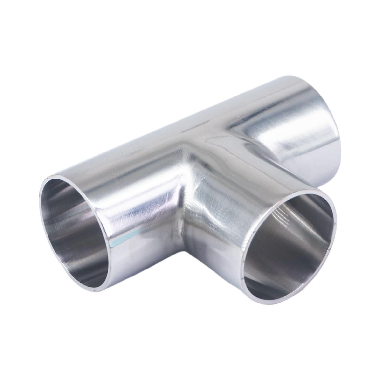 Fqhidmomx One Color 32Mm O/D 304 Stainless Steel Weld Tee Connector Pipe Fitting Plumbing Fittings