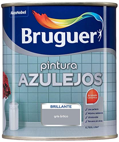Bruguer Esmalte para Azulejos Brillante Gris Ártico 750 ml