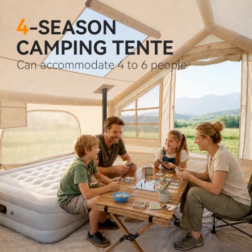 Wixeeua Inflatable Tent with Skylight miniatura 6