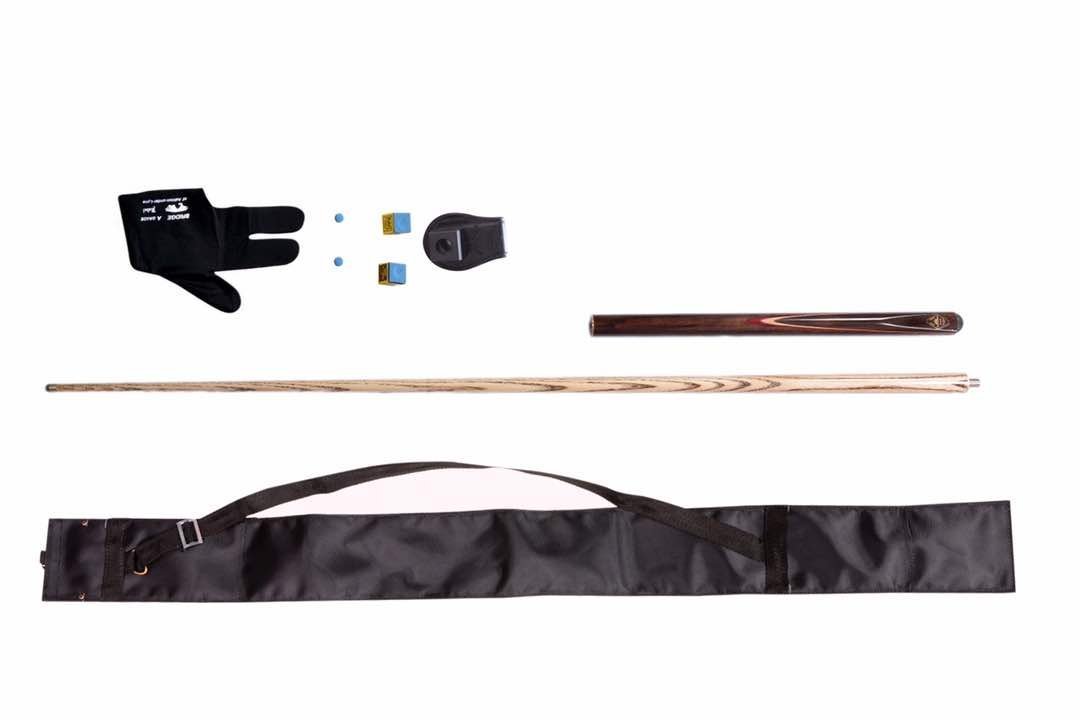 LGB Combo of PERADON Quater VACCUM Joint Glossy Finish Snooker N Billiards CUE with CUE Cover,Glove,Chalk Holder,Two TIP N Two Chalk-image-34
