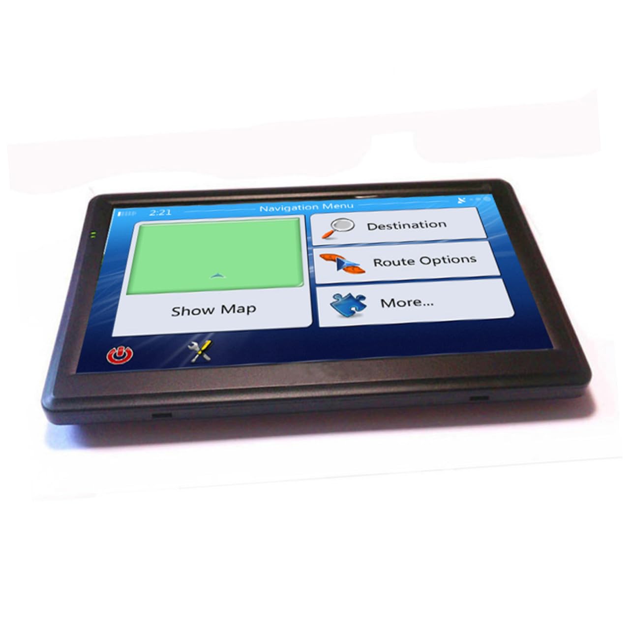 7 Auto GPS Navigationssystem mit Touchscreen LCD Digitaldisplay 8gb Speicher 1200mah Akku für LKW und Pkw Navigation und Professionelle Sprachsteuerung
