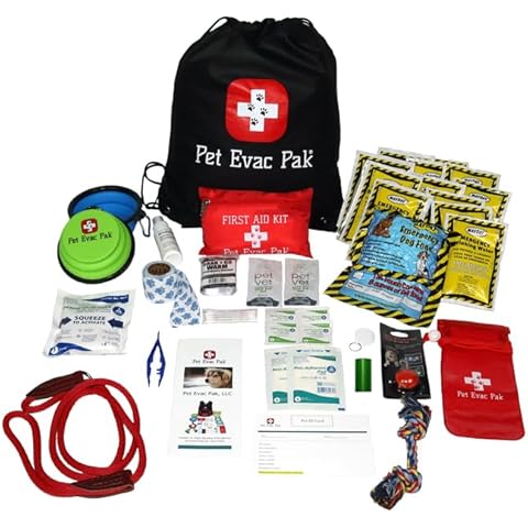 Pet Emergency Kit for Small Dog - in Cinch Bag Cover