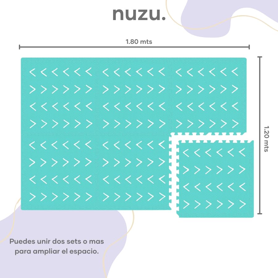 Gimnasios Y Tapetes, Baby Product piso foami bebes Marca Nuzu (2)