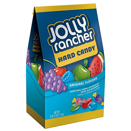 JOLLY RANCHER Hard Candy Assortment, Original Flavors, 60-Ounce Bag (Pack of 2)