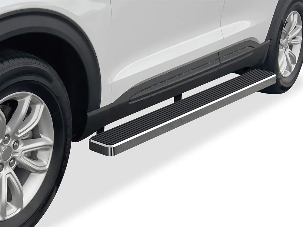 Tuxtreme Running Boards 5 inches Compatible with Ford Explorer 2020-2026 Sport Utility 4-Door 304 Stainless Steel (Nerf Bars Side Steps Side Bars)