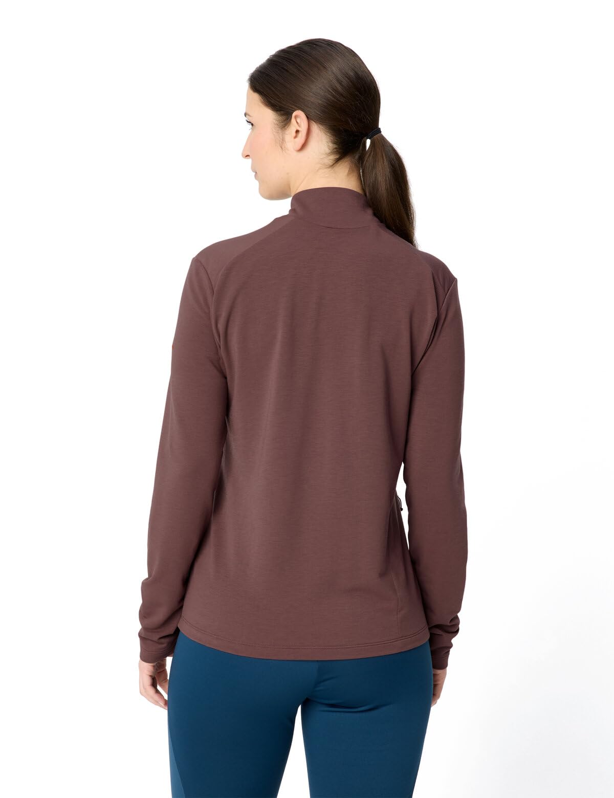 Maglietta da Donna Wintry FZ a Maniche Lunghe, Comoda Maglia da Ciclismo da Donna, Regolazione ottimale della Temperatura e dell'umidità Grazie alla Percentuale di Lana