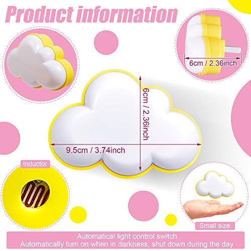 image for Mudder 2 Pack Night Light Plug into Wall Soft LED Night Light Cute Wal