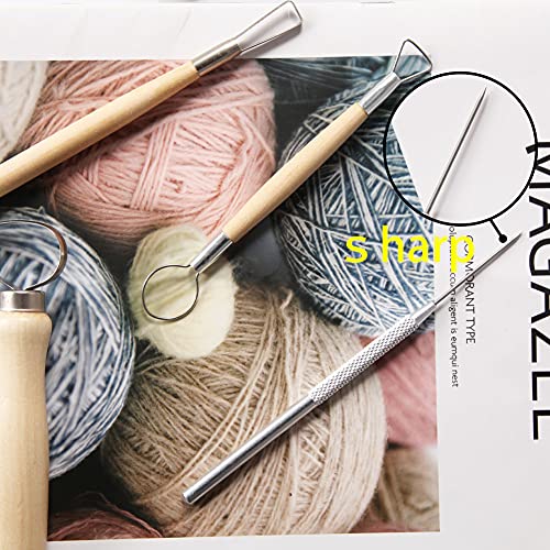 Strumenti in Argilla polimerica Mirette e Stecche per Argilla Stecche e mirette Mirette per Argilla Buona Ceramica Perfetta per i Principianti. (13 Pezzi) - immagine 6