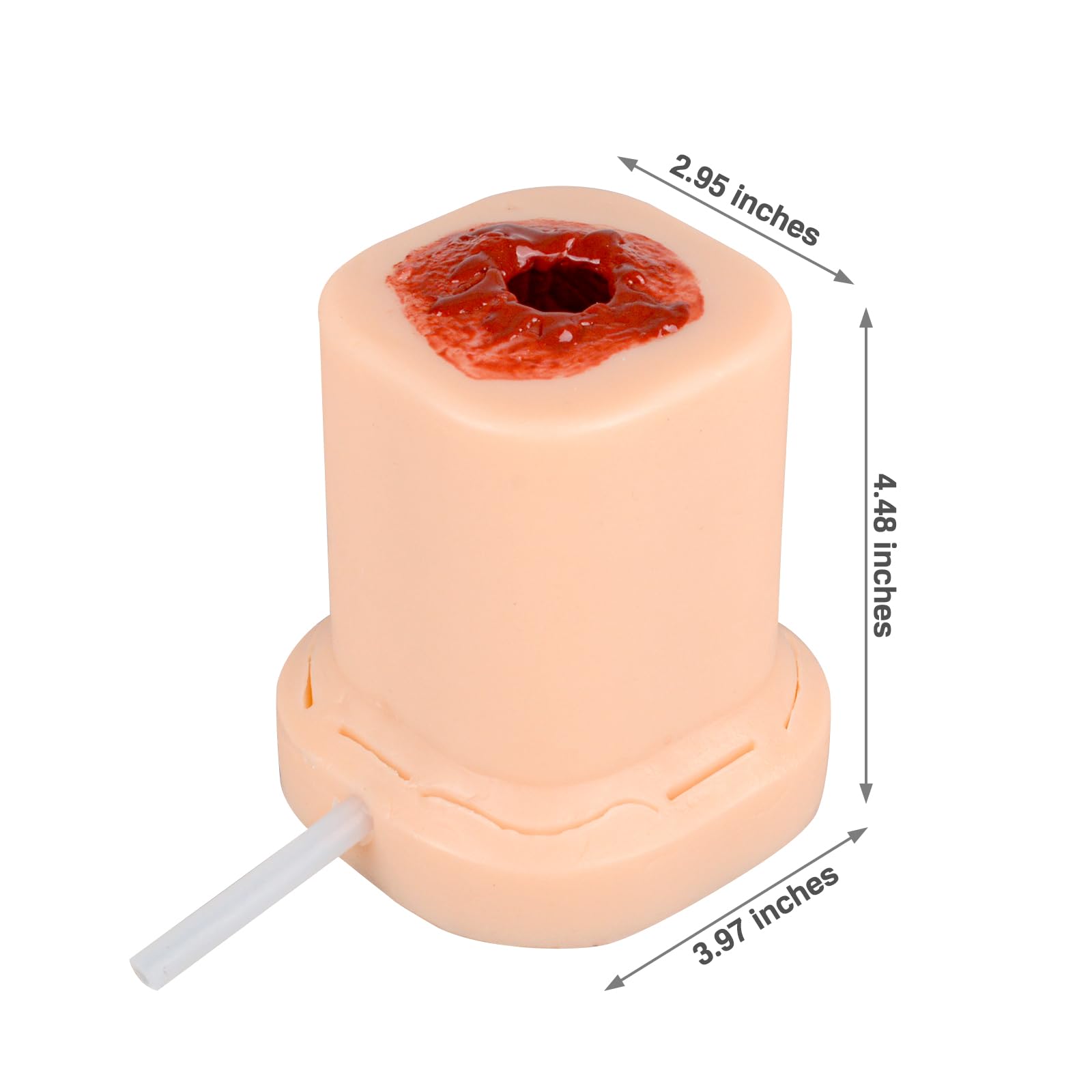Gunshot Wundpackungstrainer-Set, Stop The Bleed Trainingsset, Blutungskontroll-Kit für medizinische Klassen (Tragetasche)
