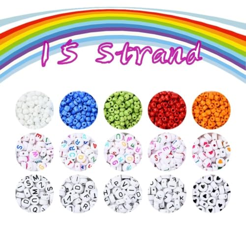 Image of Beadsnfashion Multicolor Colors Glass Seed Beads with Beads Storage Box for DIY Jewellery Making, Beading, Embroidery and Art & Crafts Fir Girls and Kid