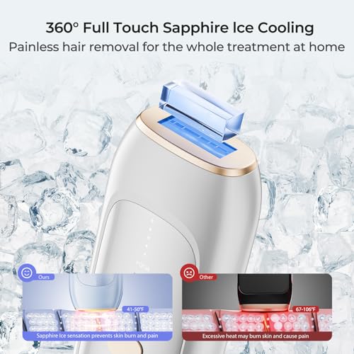 Varélis Glow 6 Sapphire Ice Cooling IPL Laser Hair Removal Device の商品画像 1