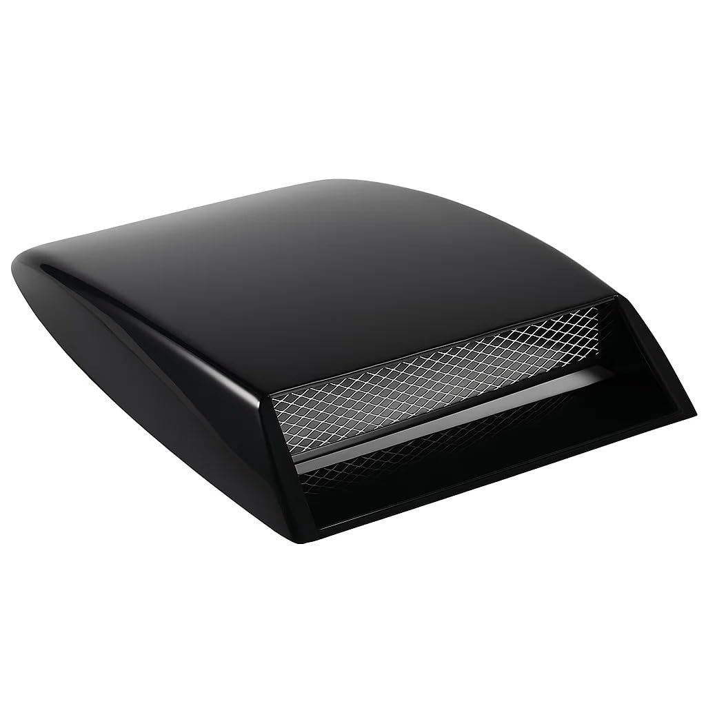 AUTOMASH Car Air Flow Hood Scoop Bonnet Vent for Quanto 2025 to 2026 Year Onwards All Models of Mahi-ndra Car Decorative Stylish Vent Protection Cover Fit for All Cars (Black)-image-34